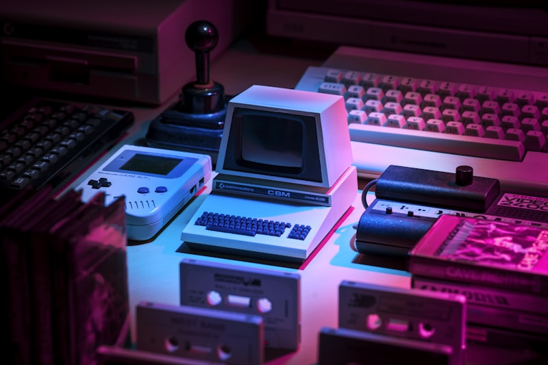 Pixel art retro gaming